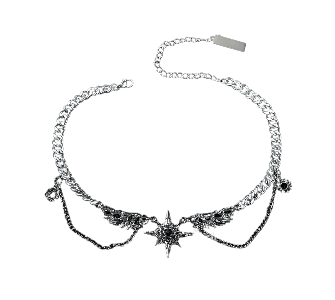 Wings of Hell - Silver Plated